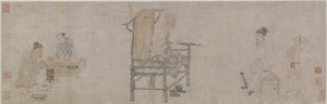 Xiao Yi Obtaining the Lanting Manuscript by Trickery
